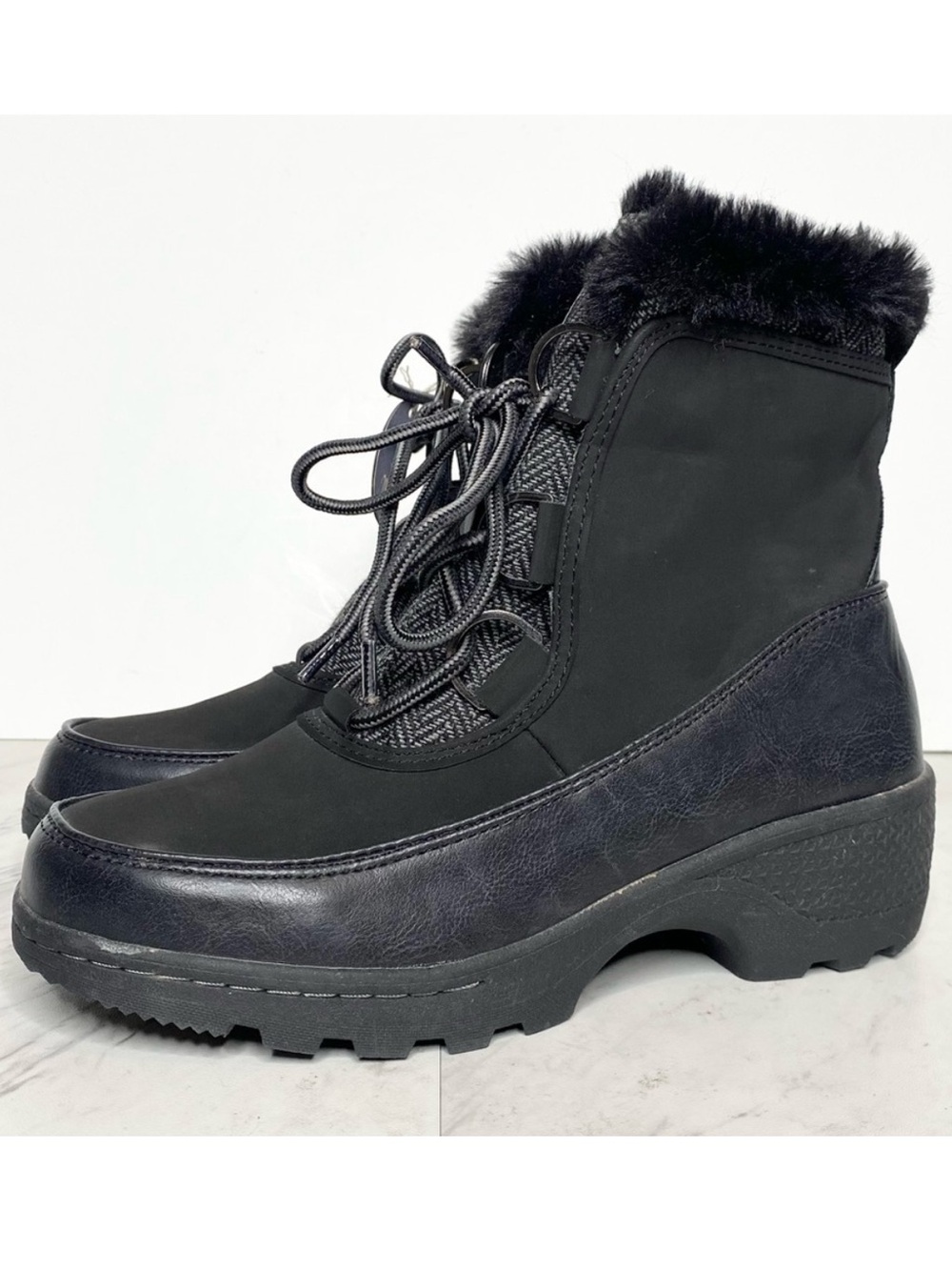 New! JBU Marco Weather Ready Black Winter Boot 7M